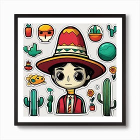 Mexican Boy 11 Art Print