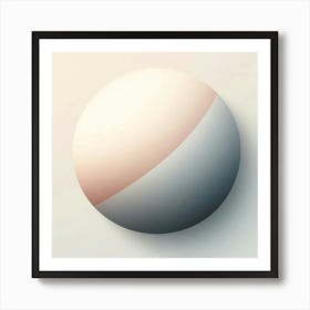 Abstract Sphere 1 Poster