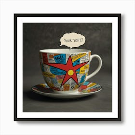 Tea Art 145 Art Print