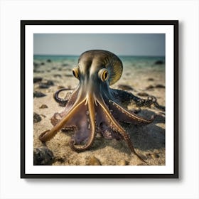 Octopus 4 Art Print