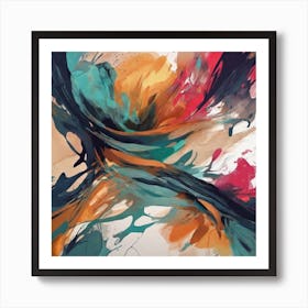 Abstract Painting 18 Art Print