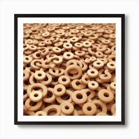 Pile Of Rings Art Print