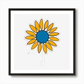 Sunflower 7 Art Print