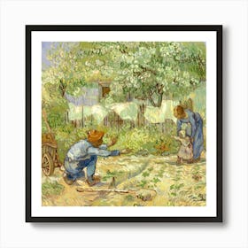 Van Gogh Life 2 Art Print