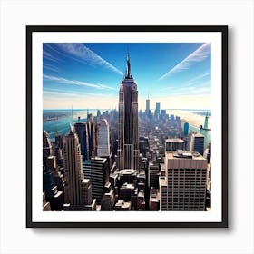 New York City Skyline Art Print