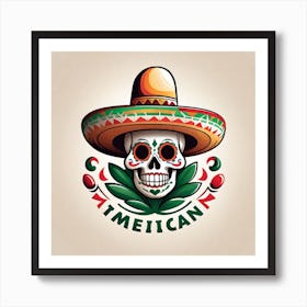 Mexican Skull 57 Poster