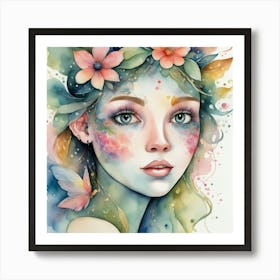 Flora And Fauna 1 Art Print