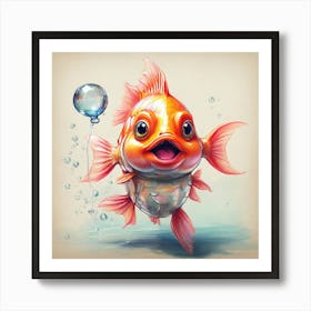 Goldfish 26 Art Print