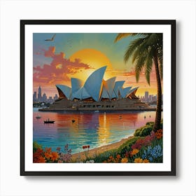 Sydney Opera House 1 Art Print