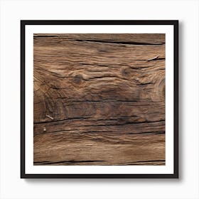 Old Wood Texture 1 Art Print