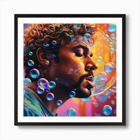 Bubbles 5 Art Print