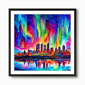 Aurora Borealis Art Print