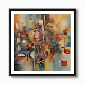 Linear Geometrica - #6 Art Print