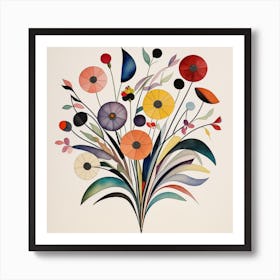 Bouquet Of Flowers 4 Art Print