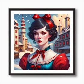 Snow White Art Print