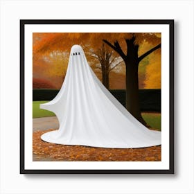 Ghost In The Park Art Print