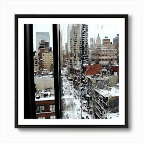 View From A Window Art Art Print