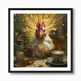 Rooster Art Print