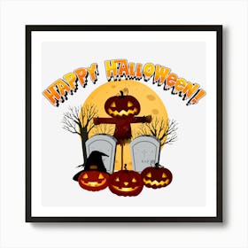 Happy Halloween Art Print