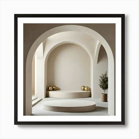 Arched Room 10 Art Print