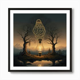 Default Title Illuminating Creativity Natures Geometric Lightb 0 Art Print