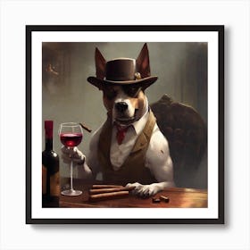 TopDog Art Print