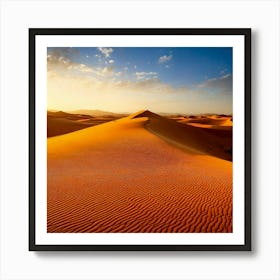 Firefly Golden Sands Warm, Golden Hues Of Desert Dunes 2 Poster