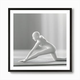 Yoga Pose 2 Art Print