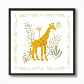 Giraffe Art Print