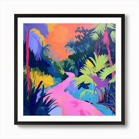 Colourful Gardens Fairchild Tropical Botanic Garden Usa 1 Art Print