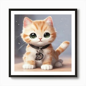 Cute Kitten 1 Art Print