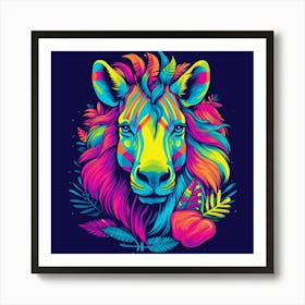 Zebra Art Print