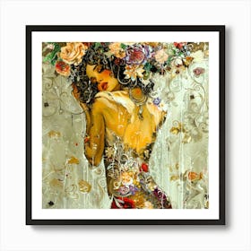 Lace 16 - Flora Fauna Art Print