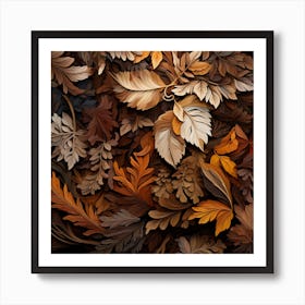 Autumn Leaves 4 Art Print