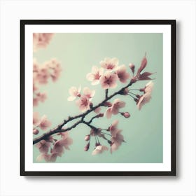 Cherry Blossoms 1 Art Print