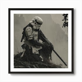 Myeera A Storm Trooper As A Ninja Mercenary In Ancient Japan Ec5f797c 5532 4b3a A0e0 0a540b6e1de6 Art Print