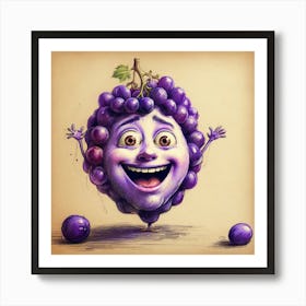 Grapes 12 Art Print