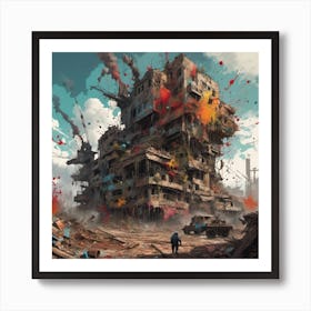 Apocalypse City Art Print