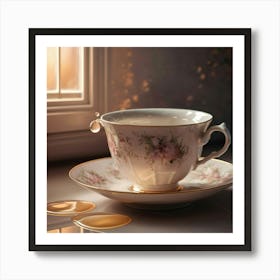 Tea Art 201 Art Print