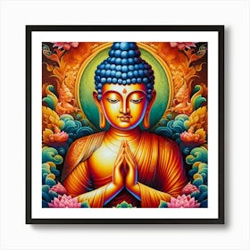 Buddha 5 Art Print
