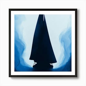 Sailboat In The Ocean 1 Art Print