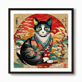 Ornate Cat Art Print