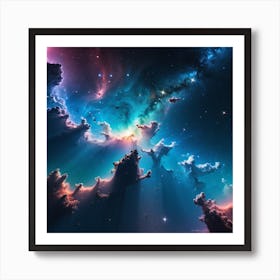 Nebula 3 Art Print