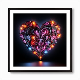 Love Neon (25) Art Print