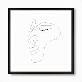 Portrait Of A Woman 3 Art Print