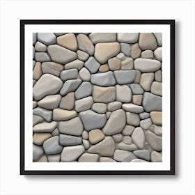 Stone Wall 2 Art Print