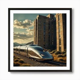 High Speed Train 1 Art Print