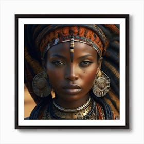 African Beauty 1 Art Print