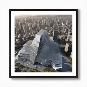 Futurist Building 1 Art Print