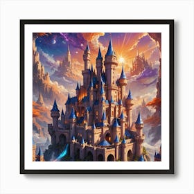 Castle In The Sky 1 Art Print